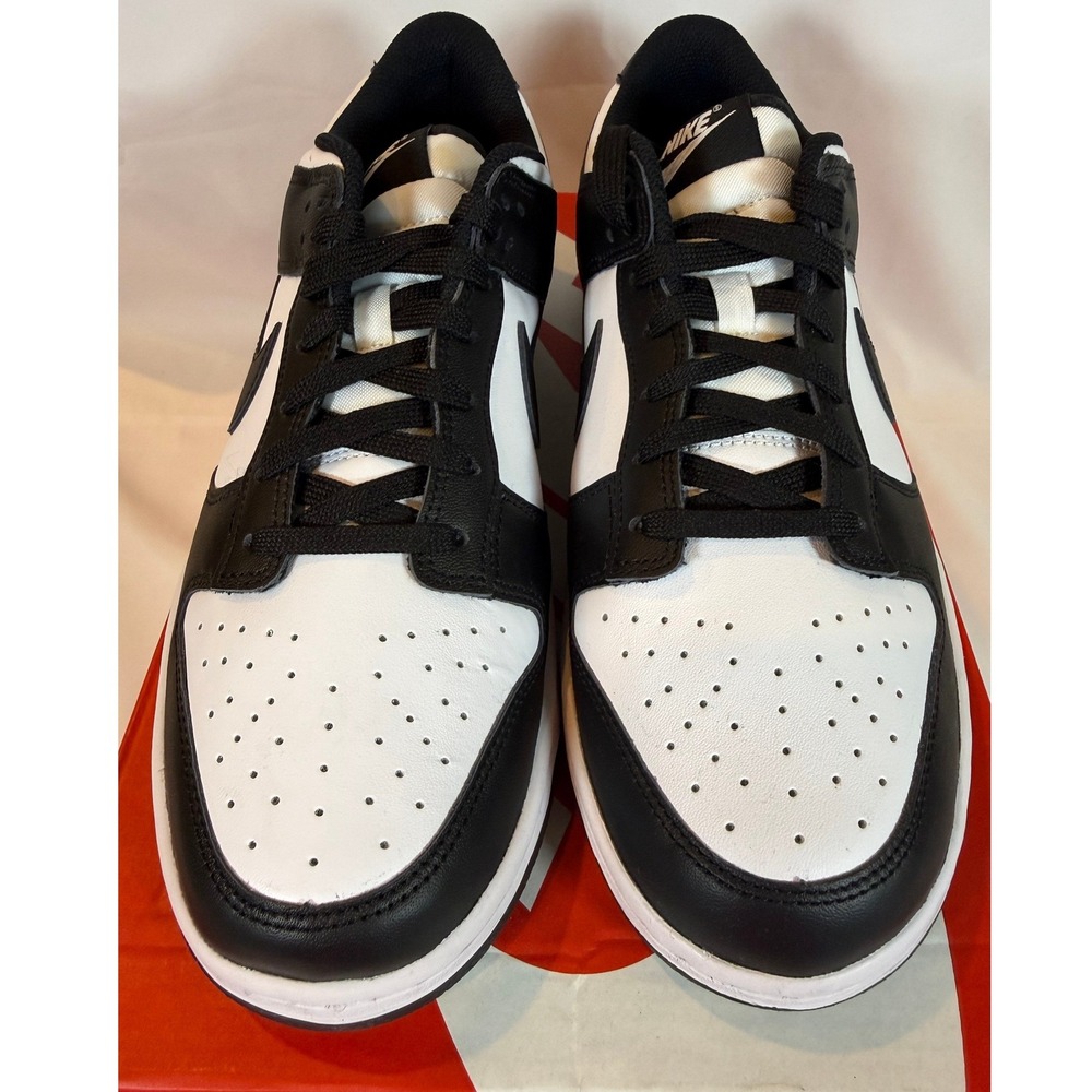 Nike Dunk Low Panda White Black Mens 9.5 Sneakers NWB